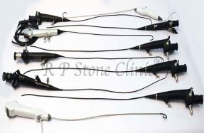 Digital (Chip on the Tip) and Fiberoptic Flexbile Ureteroscopes available at R P Stone Clinic, Panipat